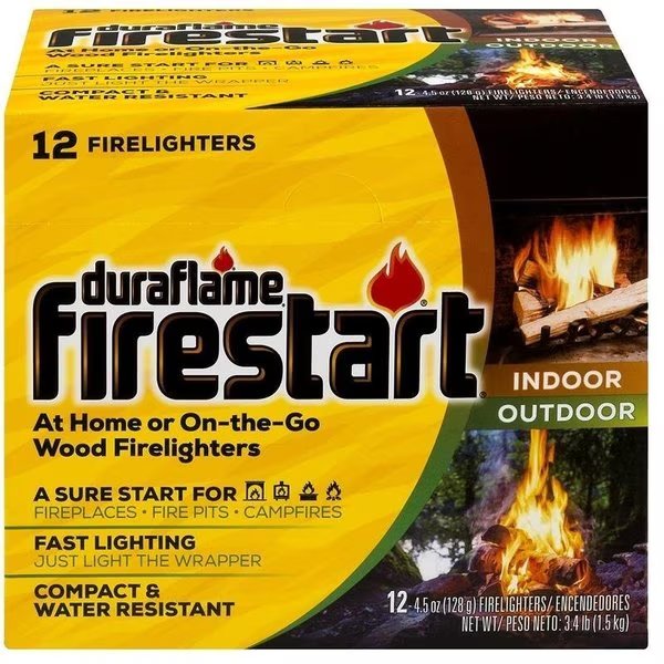 0 Fire Starter, 45 oz Starter Weight, Duraflame, Mfr#: 4841